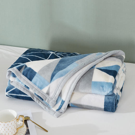 梦洁 克莱格双面暖暖绒毯   1010589008 商品图6