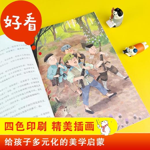 (仓发) 小英雄雨来 快乐读书吧六年级上推荐课外阅读书 小学语文教材配套课外阅读书目 有声朗读版 商务印书馆/商务印书馆/管桦/9787100184953 商品图3