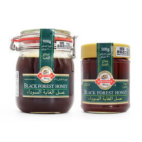 德国碧欧坊黑森林蜜1000g/500g 天然黑森林松树蜂蜜 树脂香味 031429/032701