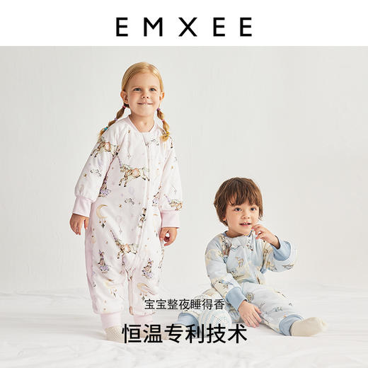 【宝宝安睡】嫚熙婴儿睡袋春秋儿童纯棉恒温防踢被神器宝宝睡袋 商品图5