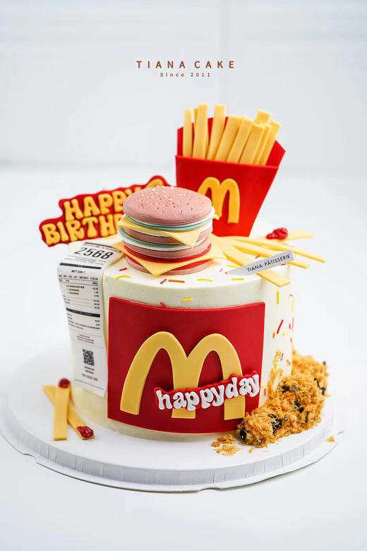 【纯手工翻糖定制款】麦当劳 商品图0