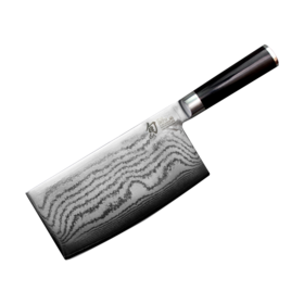 日本进口旬刀经典系列中式菜刀大马士革钢刀厨师刀具专用DM0712