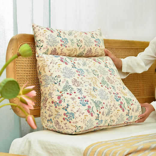 雅蕊系列三角颈椎多功能靠包护腰护颈靠背垫 商品图2