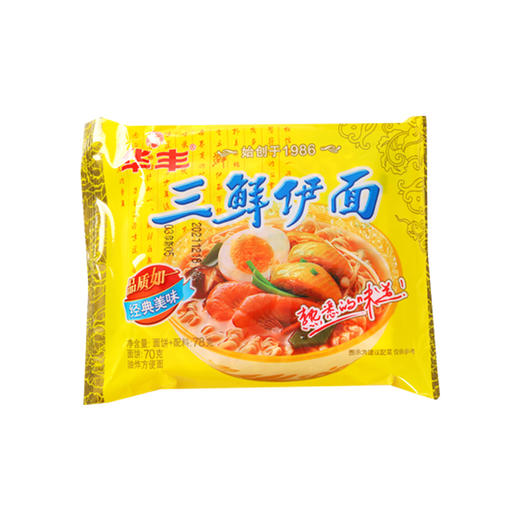 华丰三鲜伊面86g/袋 商品图0