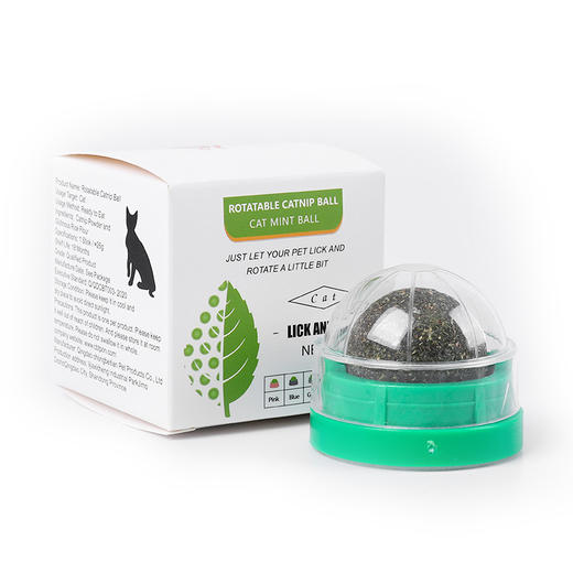 【宠物用品】单个旋转猫薄荷球 磨牙洁齿猫薄荷球棒棒糖 猫用品零食 商品图4