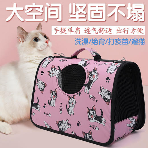 【宠物用品】猫包外出便携书包太空舱冬天斜挎背包狗狗猫咪猫笼子外带携带用品 商品图0