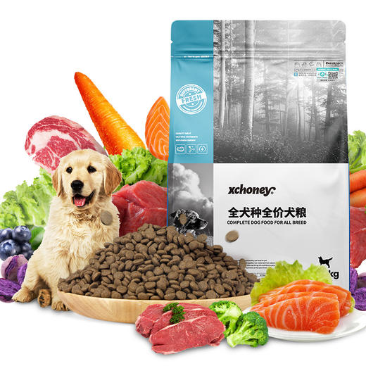 【宠物用品】狗粮40斤幼犬成犬通用型泰迪金毛专用宠物冻干犬粮20kg10 商品图0