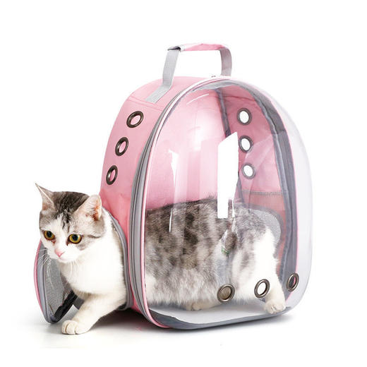 【宠物用品】猫包外出便携包太空舱透气双肩背包猫书包大容量猫咪外带宠物用品 商品图3