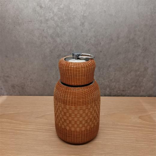 220ml 全包小号花编手雷杯保温杯（精编竹丝） 商品图0