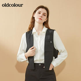 oldcolour2021秋季商场同款气质长袖衬衫女N31013114