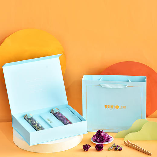 冻干玫瑰鲜花茶试管礼盒28g 商品图3