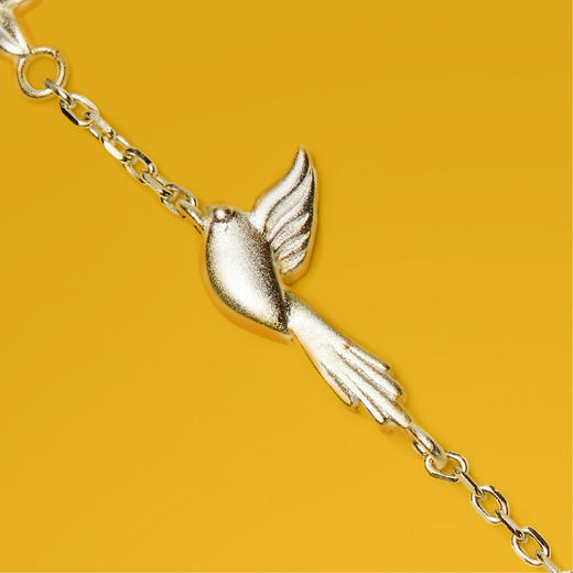 布达拉宫银制和睦四瑞手链 商品图10