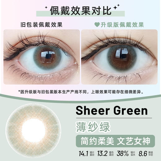 [屁侠推荐]FOMOMY 日本美瞳 漂亮大眼睛 0-1000度 新版升级 隐形月抛 1片装 保税仓直发【清仓款 有效期2027年2月】 商品图5