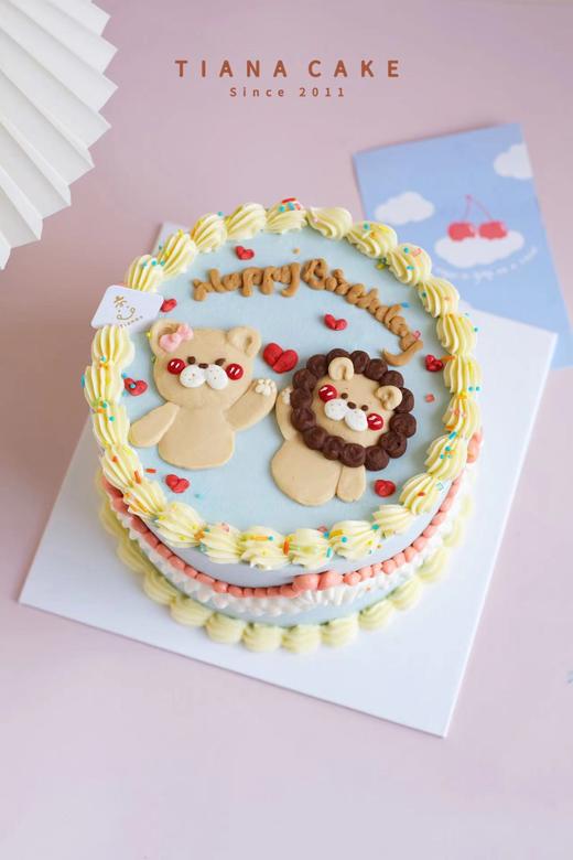 【手绘定制】狮子情侣手绘款 商品图0