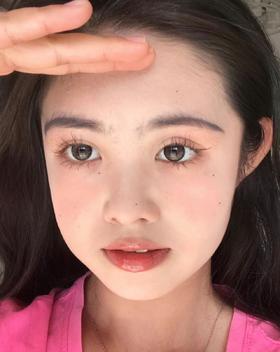 康视达anmicon 美瞳日抛 黑贝母（黑胡椒） 直径14.2mm着色13.4mm