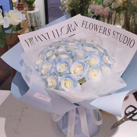 【一见喜】成品花  玫瑰系列 33支