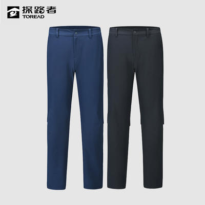 探路者男式跑步训练裤TAMMAK91411 商品图0