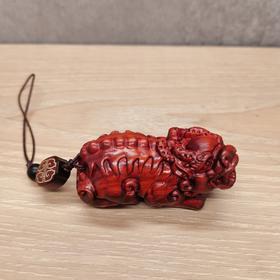 犀角紫檀钥匙扣（大/随机）