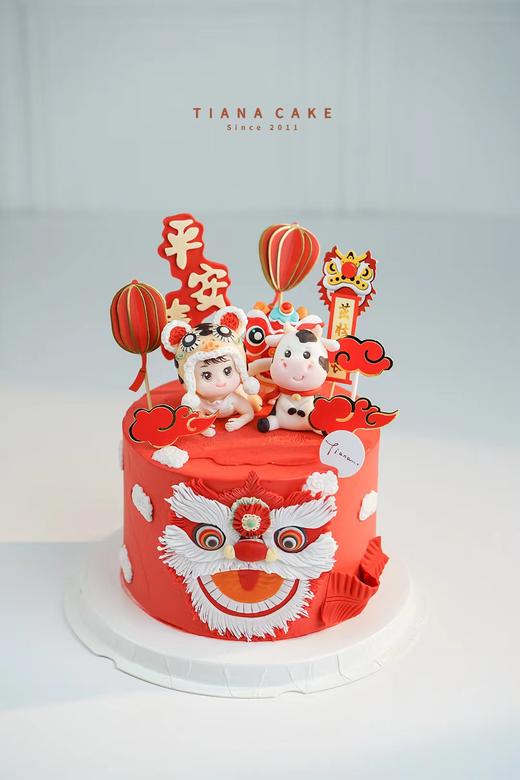 【纯手工翻糖定制款】周岁牛宝宝 商品图0