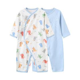 丽婴房-内衣类（秋）F2系带连身装2入