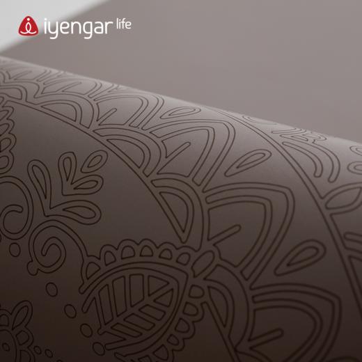 艾扬格 Life 橡胶 环保 防滑曼陀罗花 瑜伽垫 商品图5