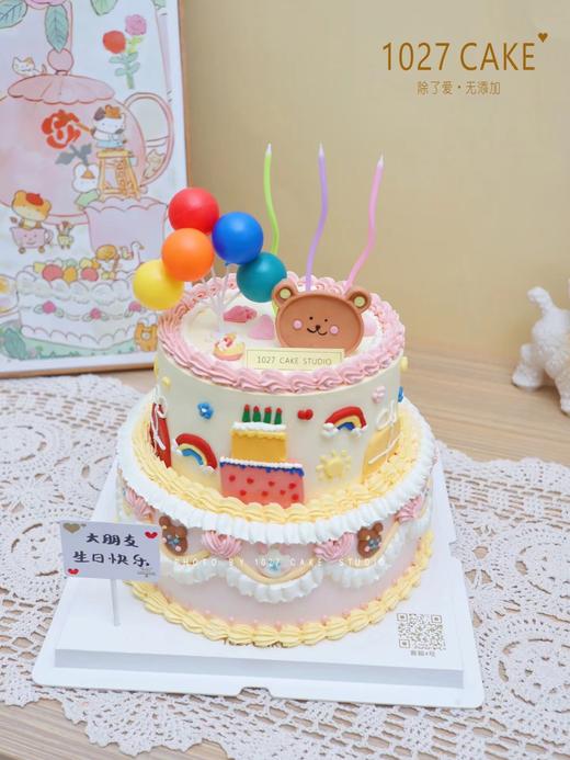 1027CAKE | 双层 手绘 ins风 复古风 商品图0
