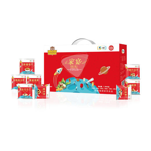 中粮时怡科学坚果会家宴干果礼盒 商品图0