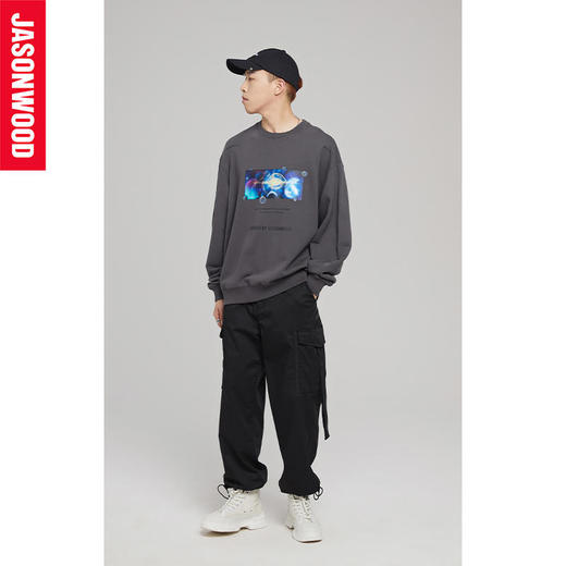 311106008坚持我的/jasonwood 2021年秋季新款 男士卫衣 商品图0