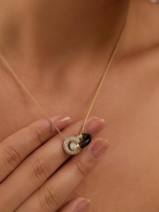 SOL DE VERANO Interlocking 系列环环相扣项链 商品图1