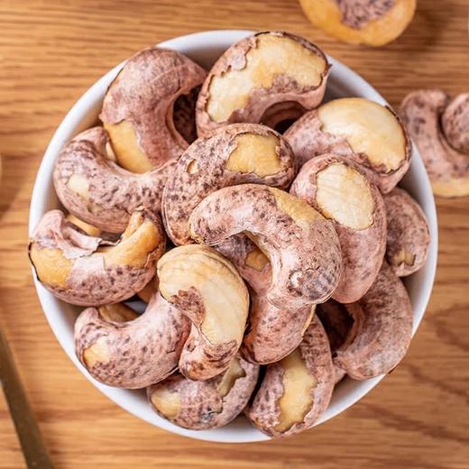 【姚朵朵】大颗粒A180薄盐味紫衣腰果500g*2罐 越南进口坚果炒货 商品图4