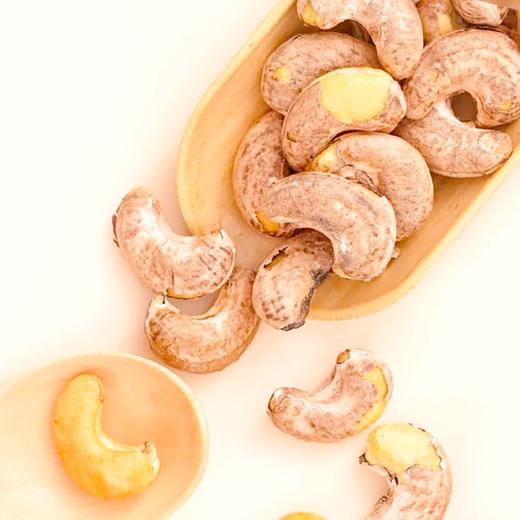 【姚朵朵】大颗粒A180薄盐味紫衣腰果500g*2罐 越南进口坚果炒货 商品图3