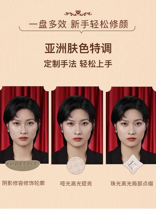 尔木萄三色一体高光修容盘 商品图2