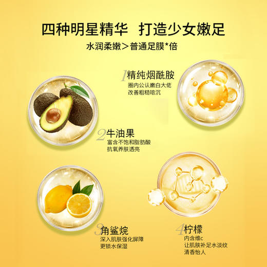 烟酰胺柠檬长腿足膜（加长款） 商品图5