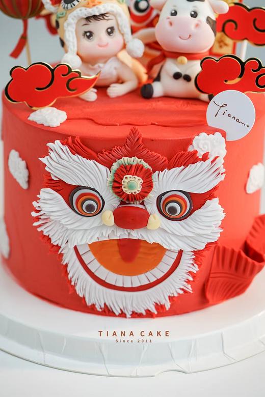 【纯手工翻糖定制款】周岁牛宝宝 商品图3