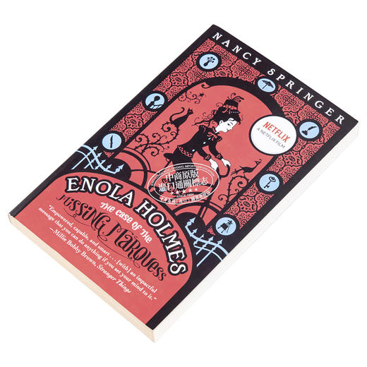 【中商原版】福尔摩斯小姐 失踪的侯爵 天才少女福尔摩斯1 An Enola Holmes Mystery 01 英文原版 Nancy Springer 商品图2