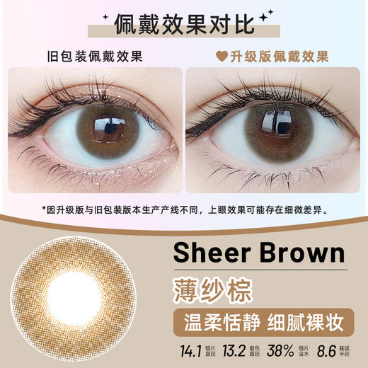 [屁侠推荐]FOMOMY 日本美瞳 漂亮大眼睛 0-1000度 新版升级 隐形月抛 1片装 保税仓直发【清仓款 有效期2027年2月】 商品图6