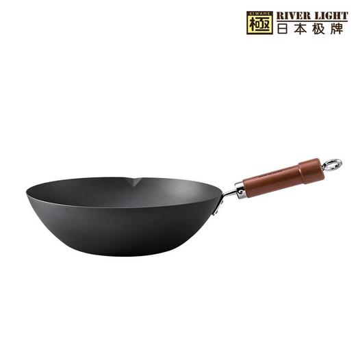 日本极牌本家炒锅·另配锅盖33cm 商品图0