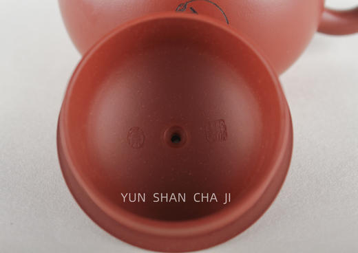 西施紫砂壶叁娘纯手工朱泥功夫茶具230毫升 商品图2