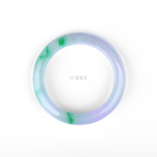 【满月】清透阳绿飘花圆镯-SZ2208201 商品图8