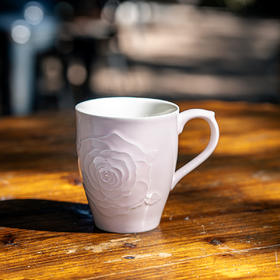 永恒玫瑰咖啡/红茶两用杯350ml