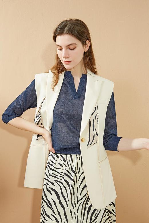 oldcolour2021秋季商场同款气质马夹女N31032146 商品图5