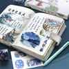 见鹤归精装本创意记事本复古中国风手账 商品缩略图4
