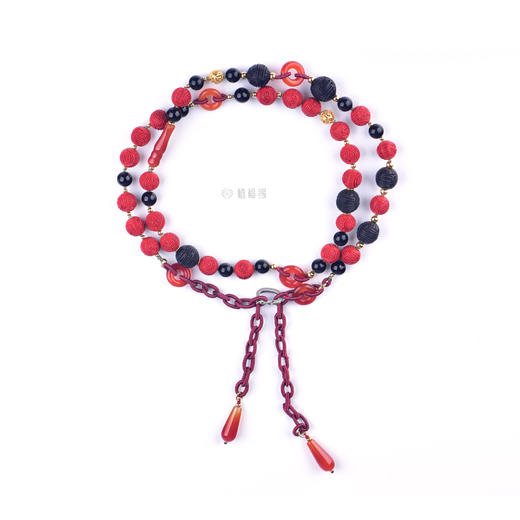 【福运】漆雕珠串-ZX2208170 商品图0