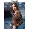VIMAGE纬漫纪秋季新款时尚显瘦方领小上衣V1813425 商品缩略图4