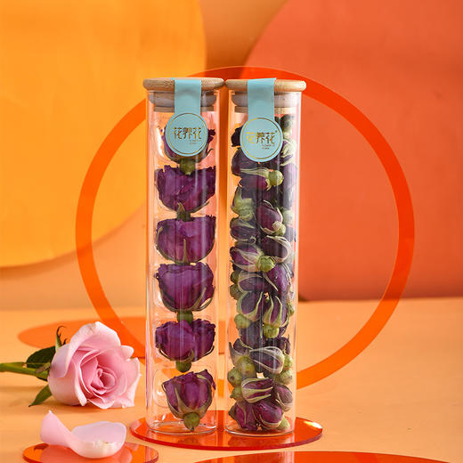 冻干玫瑰鲜花茶试管礼盒28g 商品图7