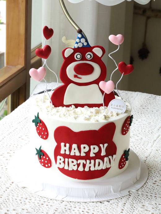 可爱翻糖草莓熊 商品图5