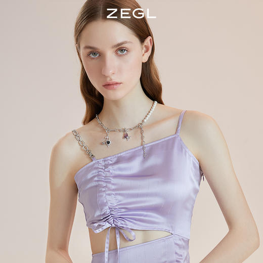 【SVIP积分兑换】ZEGL设计师自定饰系列DIY组合项链手链女轻奢小众锁骨链配饰套装 商品图3