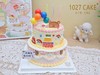 1027CAKE | 双层 手绘 ins风 复古风 商品缩略图2