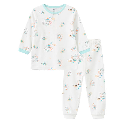 丽婴房-内衣类（秋）F2两粒扣套装 商品图0