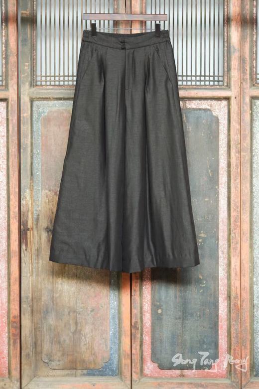 预定|盛唐牡丹  龟纹香云纱女裤阔腿裤 .潮快闪[福利品] 商品图0